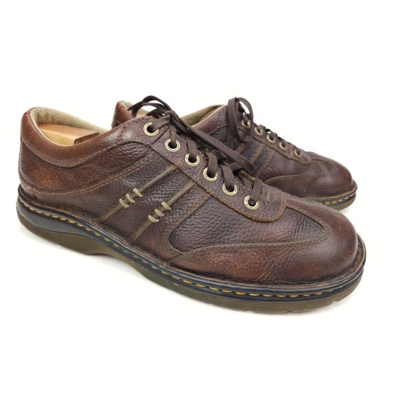 Dr Martens Dawes Brown Leather Air Wair Shoes Size 12 main image 7